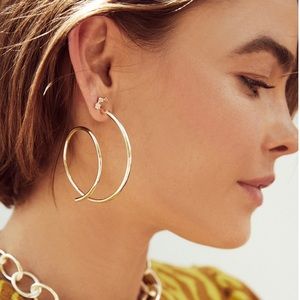 Hoop Kendra Scott earrings NWOT